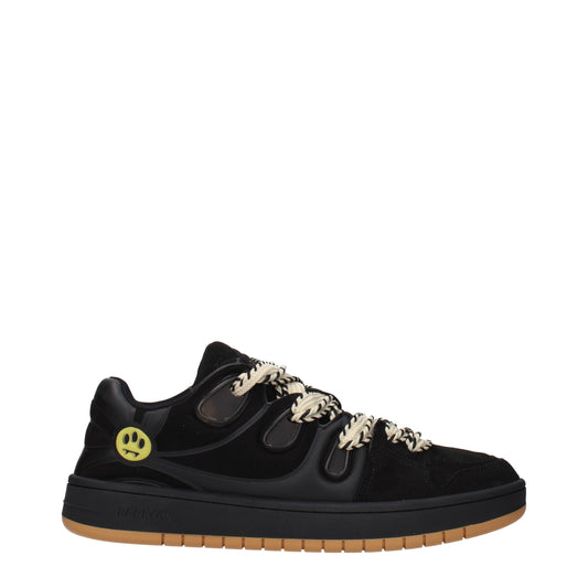 Black Leather Sneakers