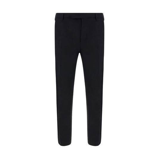 Black Elastane Dress Pants