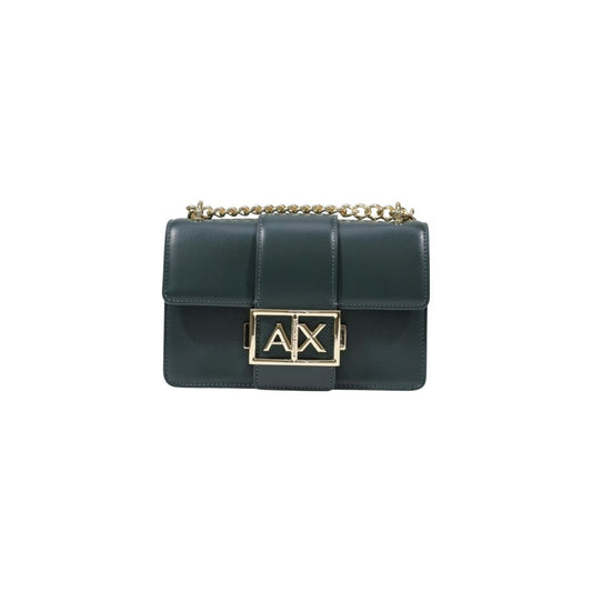 Green Polyester Handbag