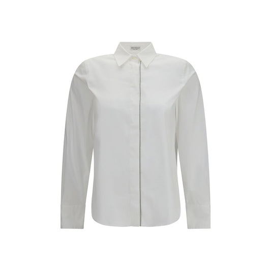 White Cotton Dress Shirt
