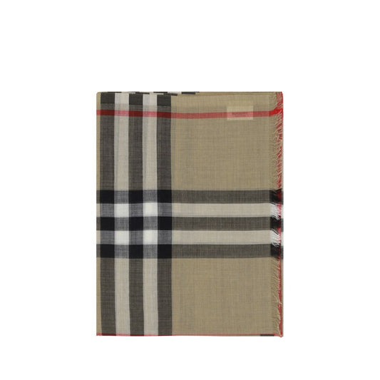 Beige Wool Oves Aries Scarf