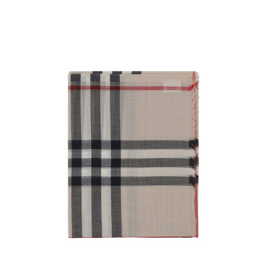 Beige Silk Foulard