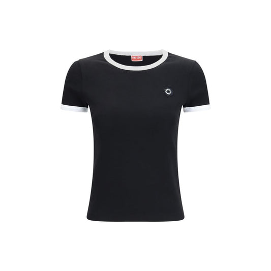 Black Cotton T-Shirt