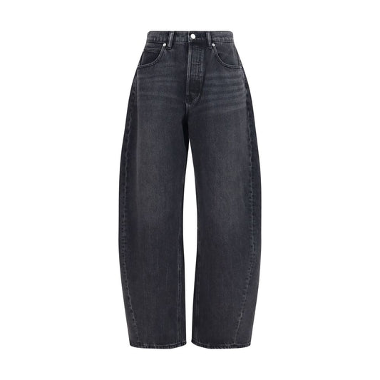 Black Cotton Jeans Denim