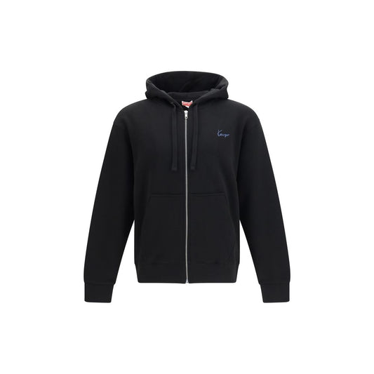 Black Cotton Sweatshirt