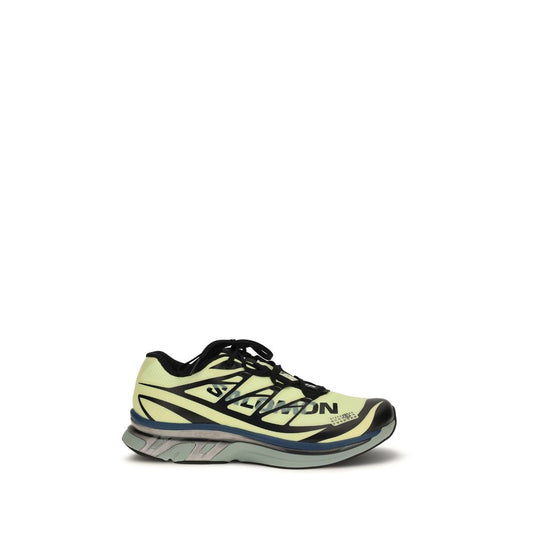 Bicolor Polyamide Athletic Sneakers