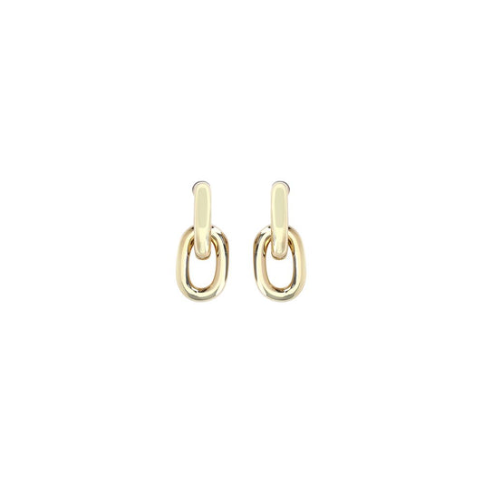 Gold Resin Earrings