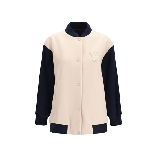 Blue Wool Oves Aries Bomber