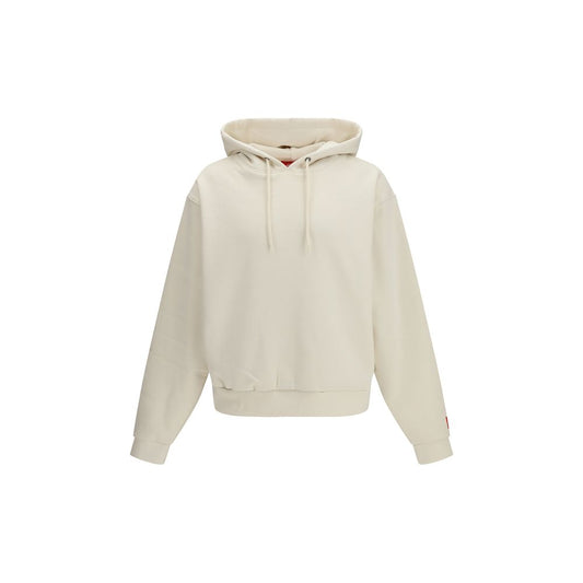 White Cotton Sweatshirt