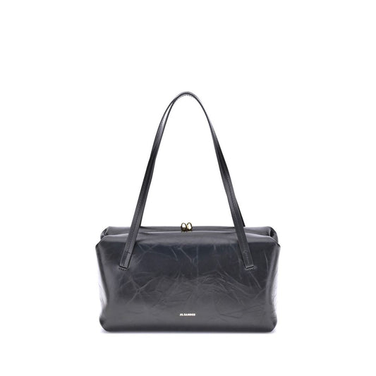 Black Calf Leather Bos Taurus Shoulder Bag