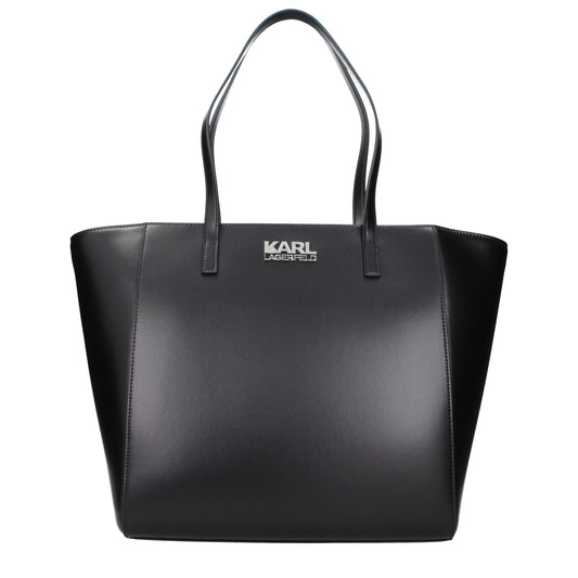 Black Polyethylene Shoulder Bag