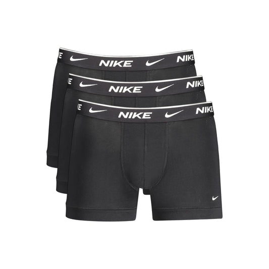 Black Cotton Men's Underwear