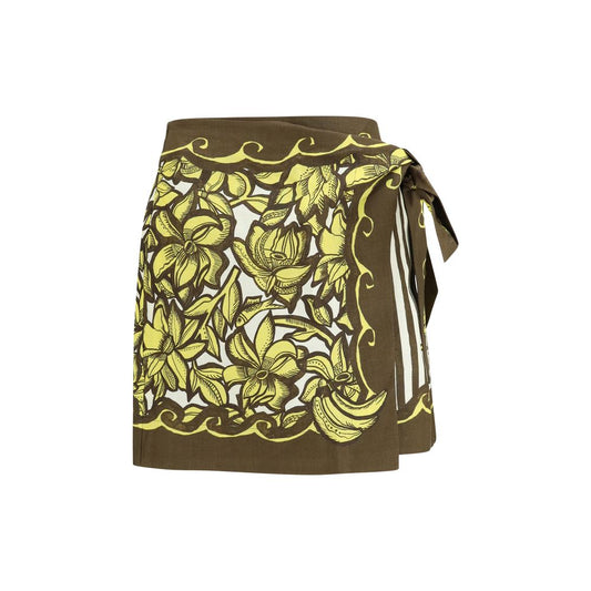 Multicolor Hemp Mini Skirt