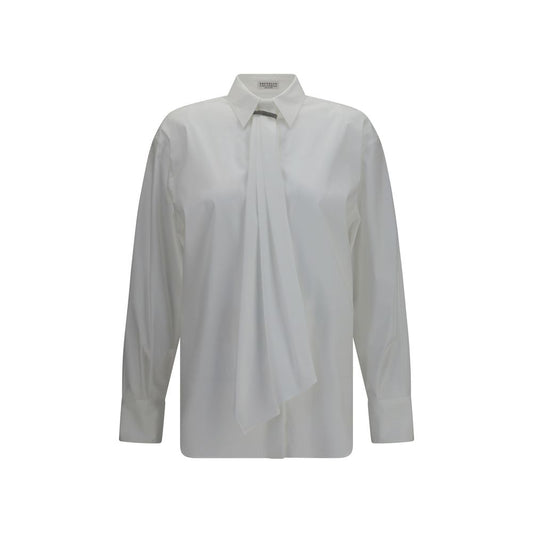 White Cotton Dress Shirt