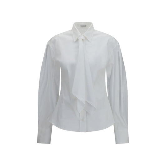 White Cotton Dress Shirt