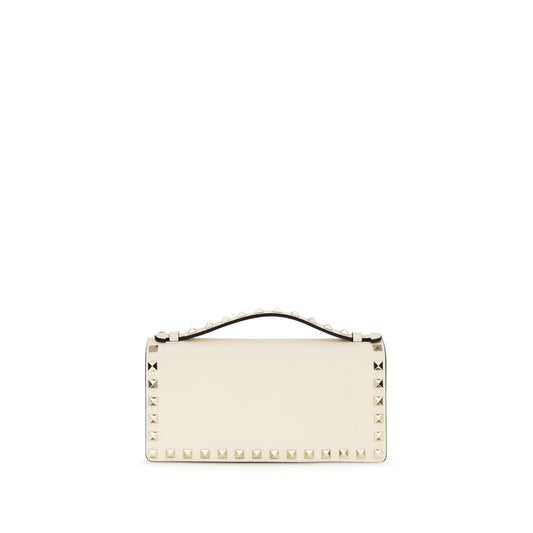 Beige Calf Leather Bos Taurus Wallet