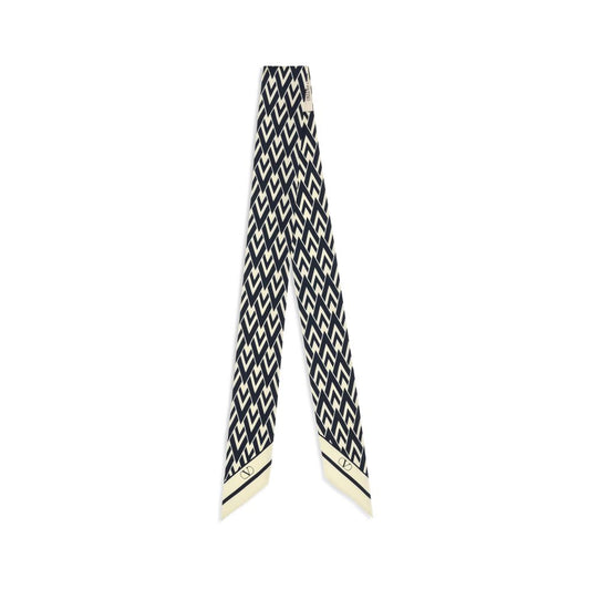 Blue Silk Scarf