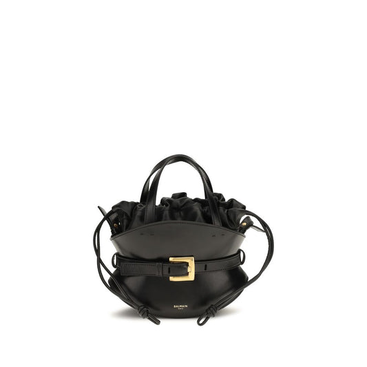 Black Calf Leather Bos Taurus Shoulder Bag