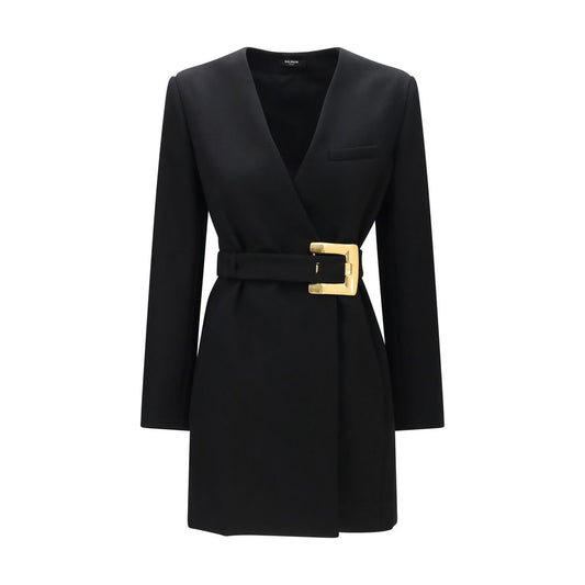 Black Wool Oves Aries Blazer