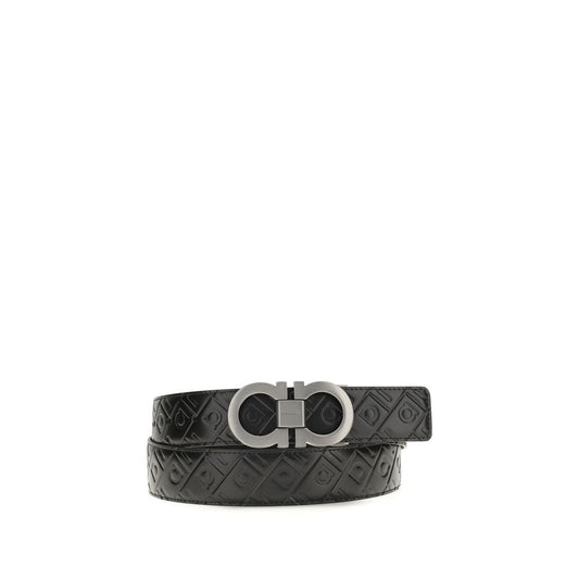 Black Calf Leather Bos Taurus Regular Belt