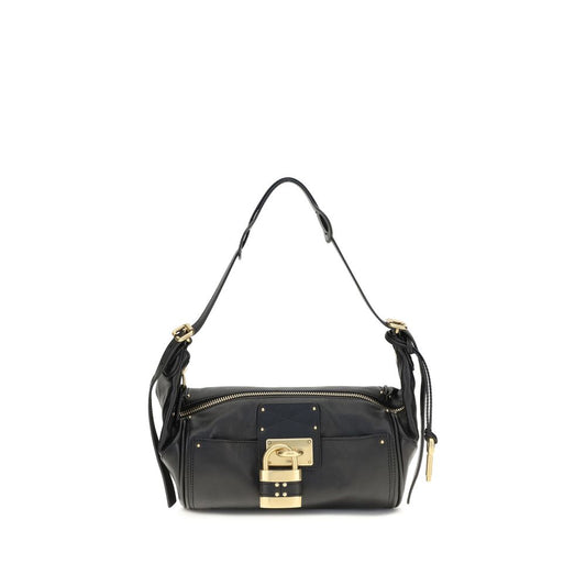 Black Calf Leather Bos Taurus Shoulder Bag