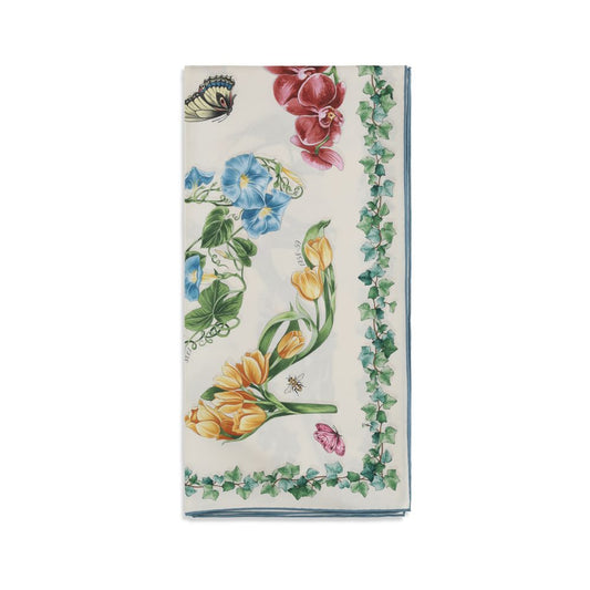 Multicolor Silk Scarf