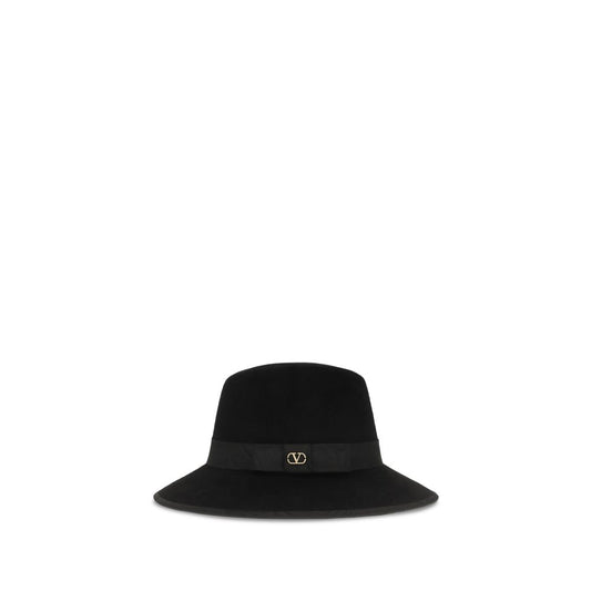 Black Cotton Fedora