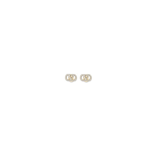Gold Brass Earrings
