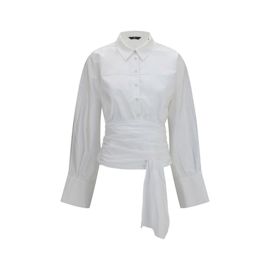 White Cotton Dress Shirt
