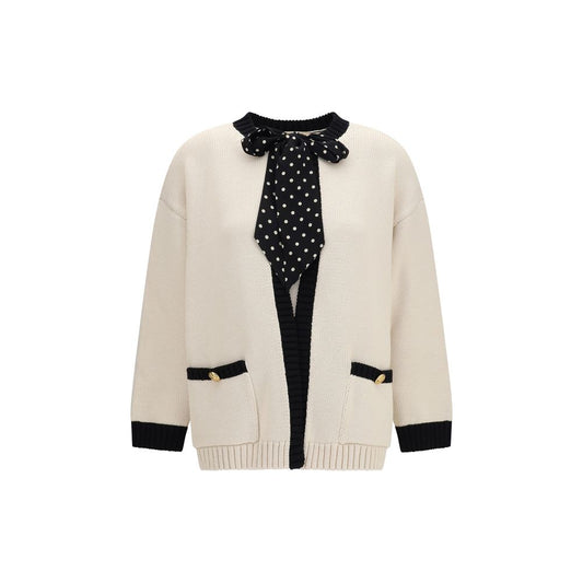 Beige Cotton Cardigan