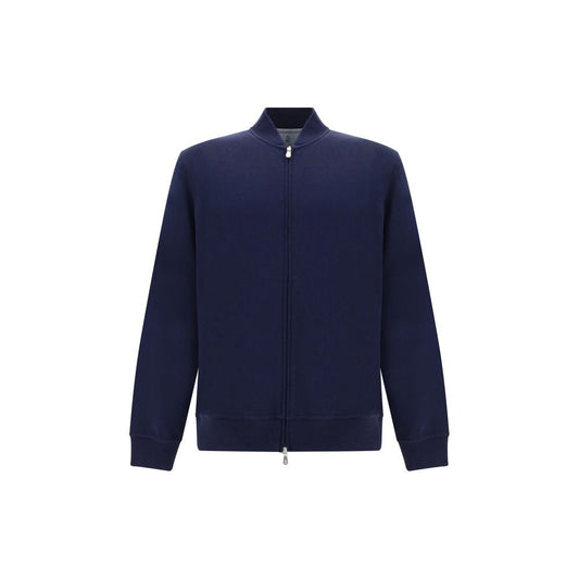 Blue Cotton Sweatshirt