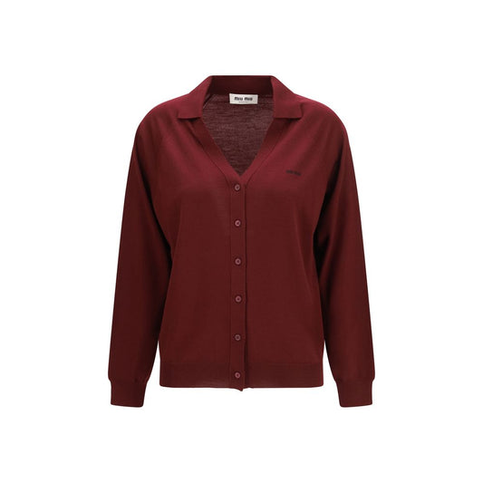 Bordeaux Wool Oves Aries Cardigan