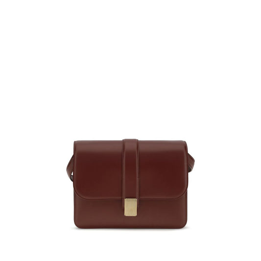 Bordeaux Calf Leather Bos Taurus Shoulder Bag