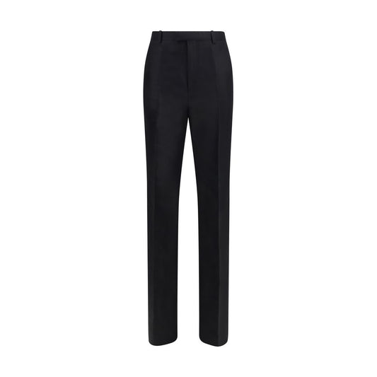 Black Silk Dress Pants