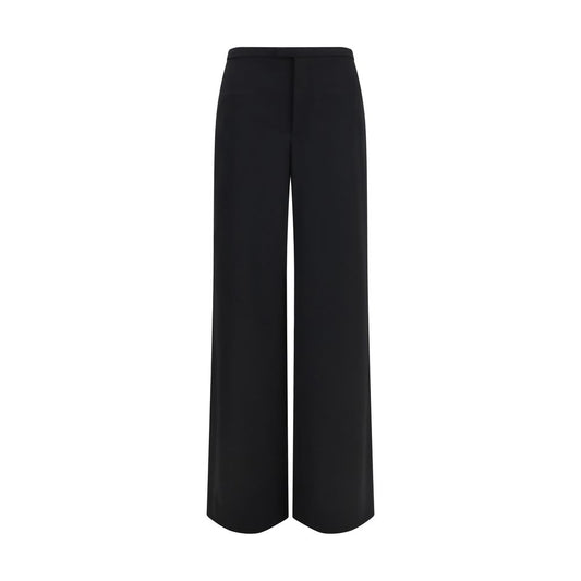 Black Wool Oves Aries Casual Pants