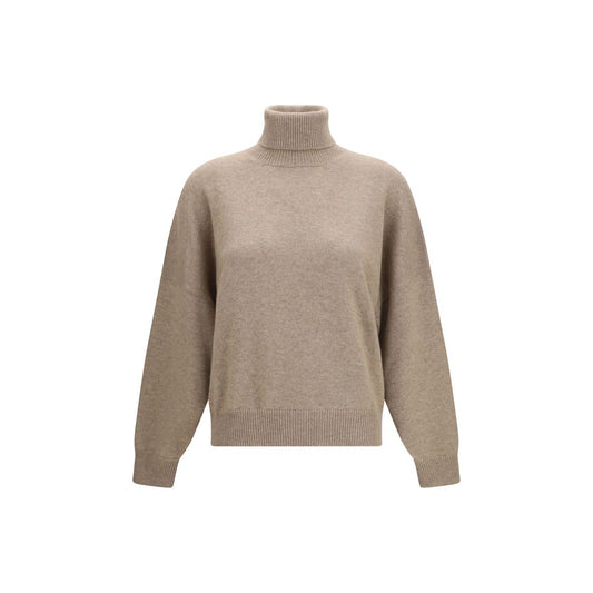 Brown Cashmere Turtleneck