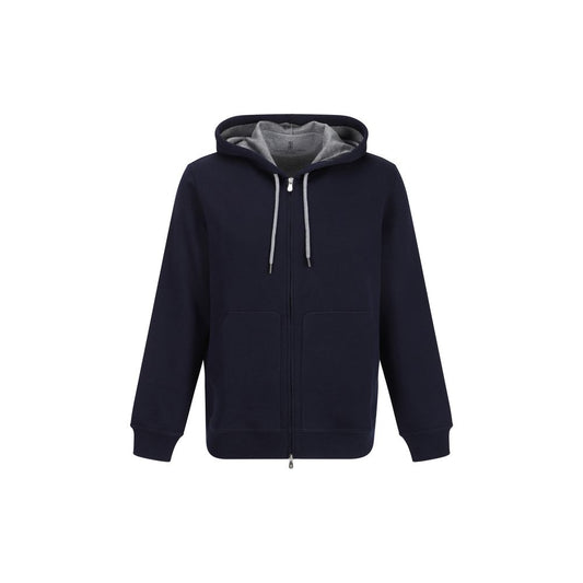 Blue Cotton Sweatshirt