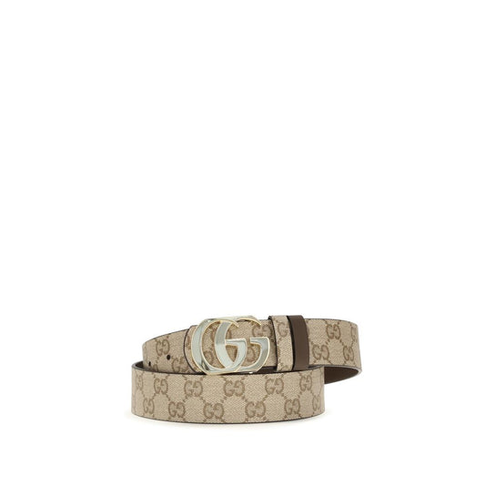 Beige Cotton Regular Belt