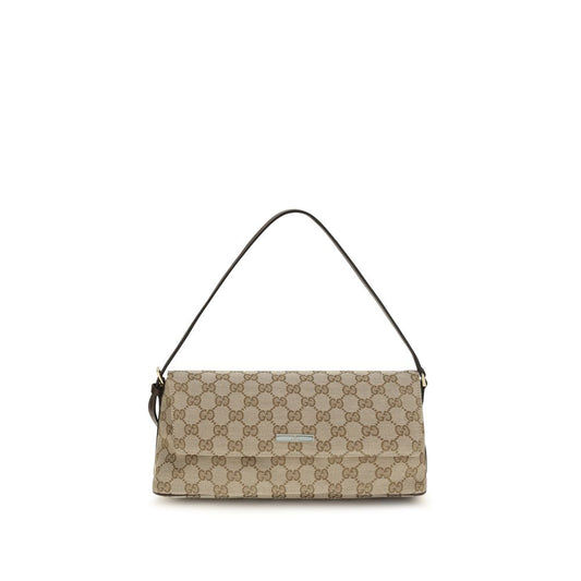 Brown Polyester Handbag