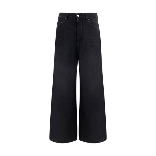 Black Cotton Jeans Denim