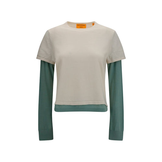 Beige Cotton Sweatshirt