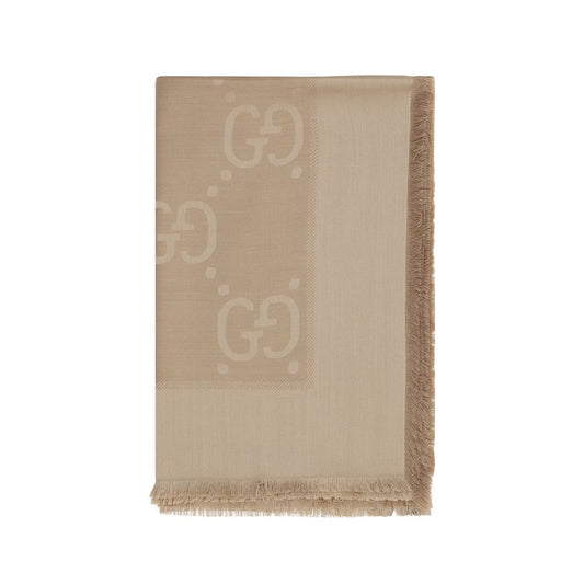 Brown Wool Oves Aries Scarf