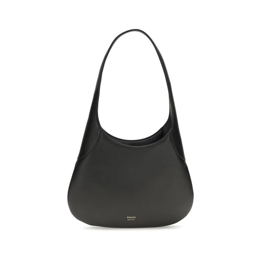 Black Calf Leather Bos Taurus Shoulder Bag