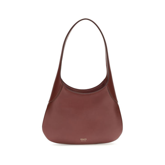 Bordeaux Calf Leather Bos Taurus Shoulder Bag