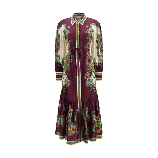 Multicolor Viscose Casual Dress