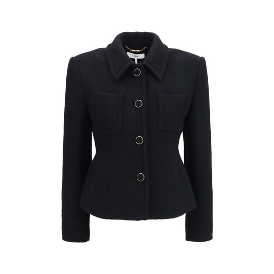 Black Wool Oves Aries Blazer