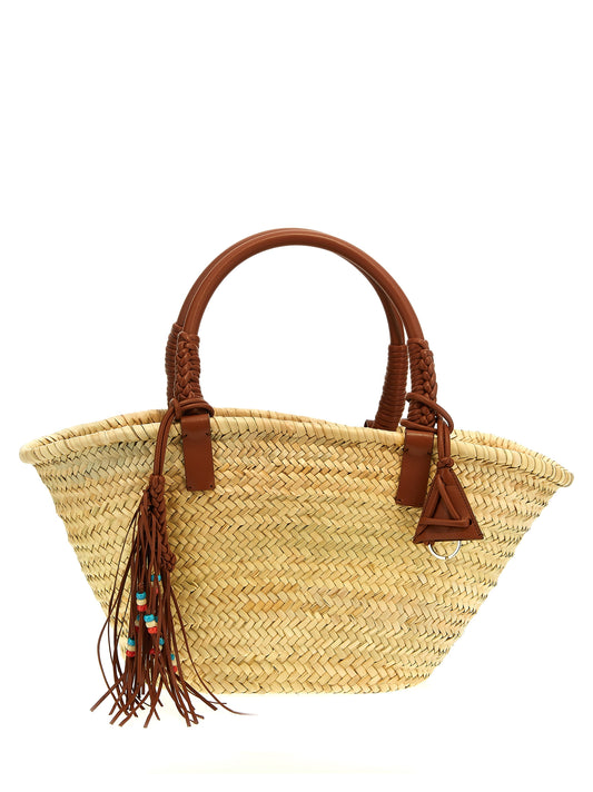 Brown Marabou Handbag