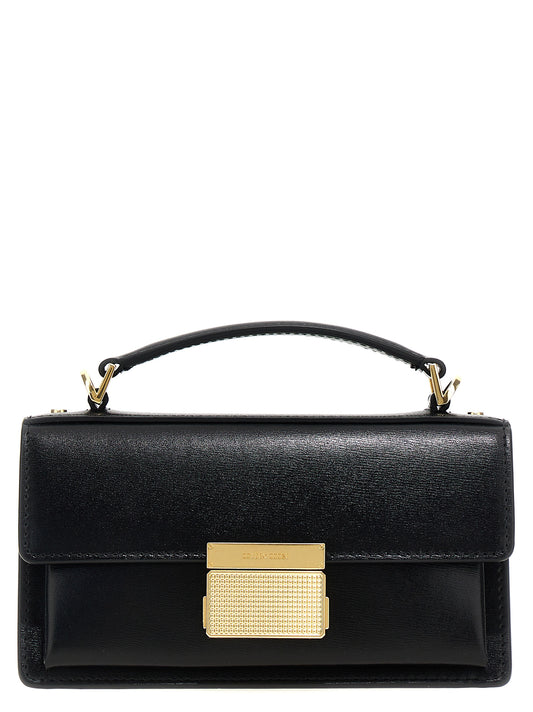 Black Cowhide Handbag