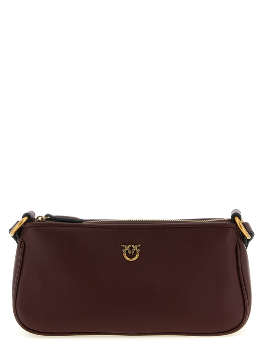Bordeaux Cowhide Crossbody Bag