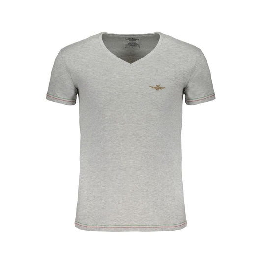 Brown Cotton Men T-Shirt